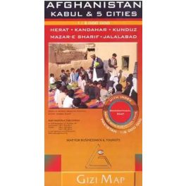Afghanistan, geographical map - Gizimap