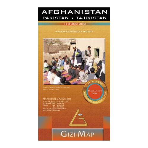 Afghanistan, geographical map - Gizimap