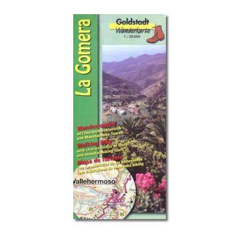 La Gomera térkép - Goldstadt Verlag