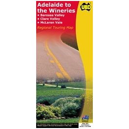 Adelaide to the Wineries térkép - UBD 