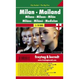 Milan, pocket map - Freytag-Berndt