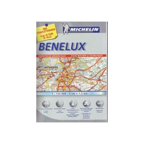 Benelux Tourist and Motoring Atlas - Michelin