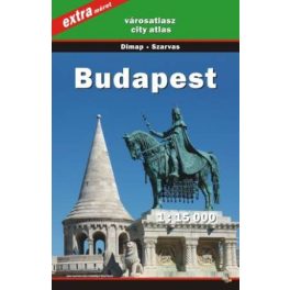 Budapest, extra size city atlas - Szarvas & Dimap