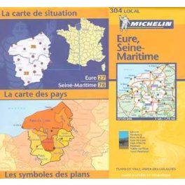 Eure / Seine-Maritime - Michelin 304