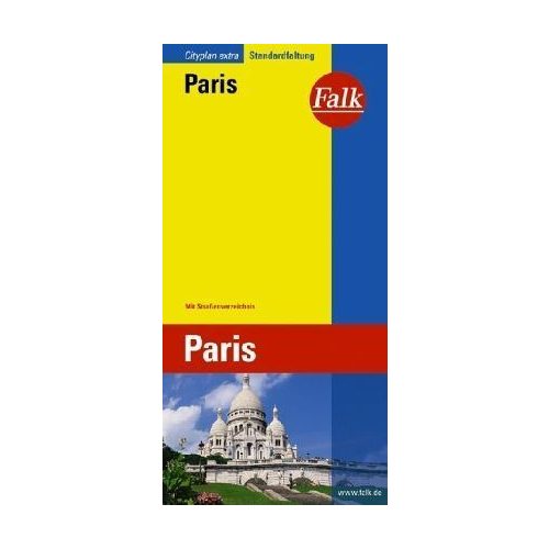 Párizs várostérkép - Falk