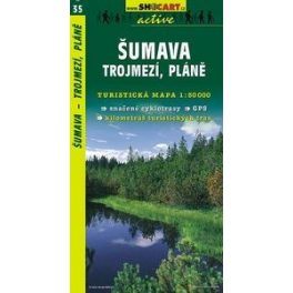 Sumava, Trojmezí & Pláně, hiking map (35) - SHOCart
