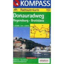 Donau-Radweg: Regensburg-Bratislava - Kompass RWK 151 