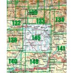 Jávoros, Osztrovszki-hegység turistatérkép (145) - VKÚ