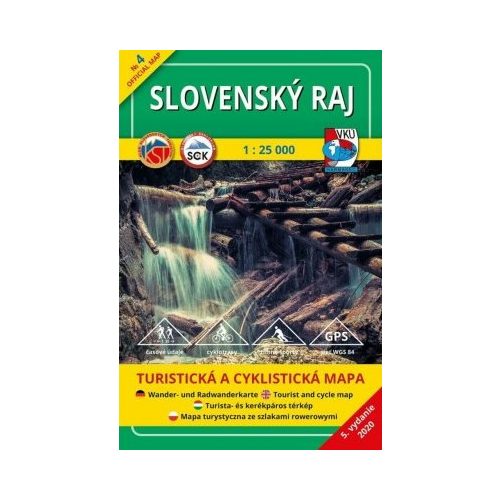 Slovensky raj (TM 4), hiking map - VKÚ