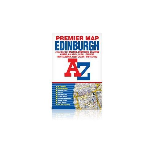 Edinburgh térkép - A-Z