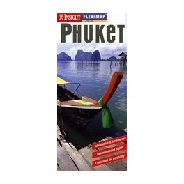 Phuket laminált térkép - Insight