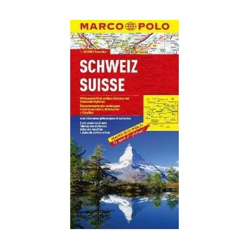 Svájc térkép - Marco Polo