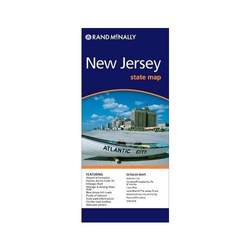 New Jersey térkép - Rand McNally