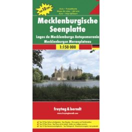 Mecklenburgi-tóvidék autótérkép - Freytag-Berndt