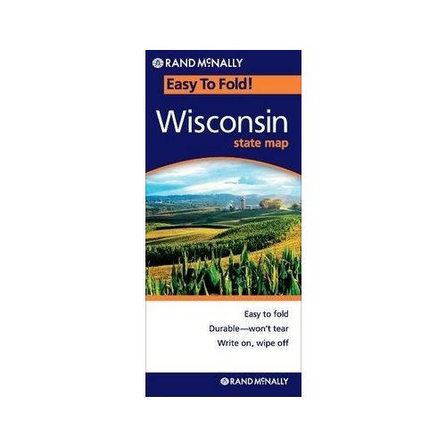 Wisconsin (EasyToFold) térkép - Rand McNally