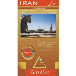 Iran, travel map - Gizimap