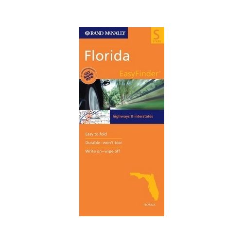 Florida (EasyFinder) térkép - Rand McNally