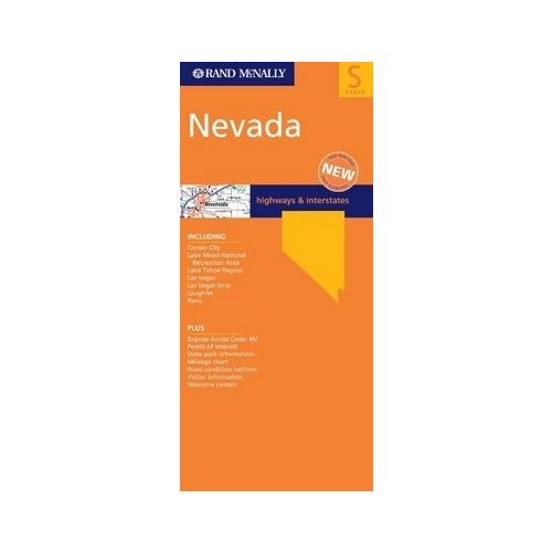 Nevada térkép - Rand McNally