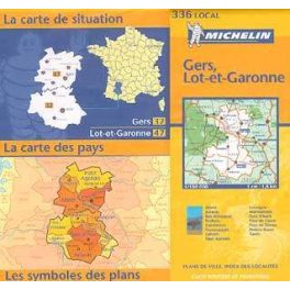 Gers / Lot et Garonne - Michelin 336
