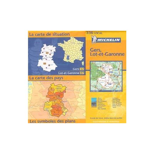 Gers / Lot et Garonne - Michelin 336