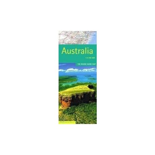 Australia, travel map - Rough Maps