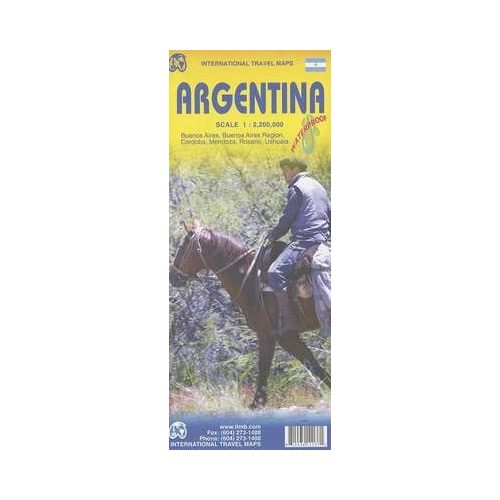Argentína térkép - ITM