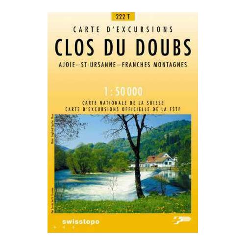 Clos du Doubs - Landestopographie T 222