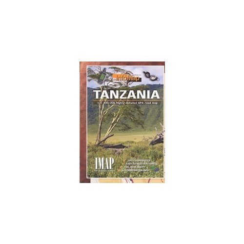Tanzania térkép - IMAP
