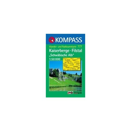 WK 777 Kaiserberge - Filstal: "Schwäbische Alb" - KOMPASS