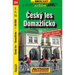   Cseh-erdő, Domažlicko kerékpártérkép (134) - ShoCart