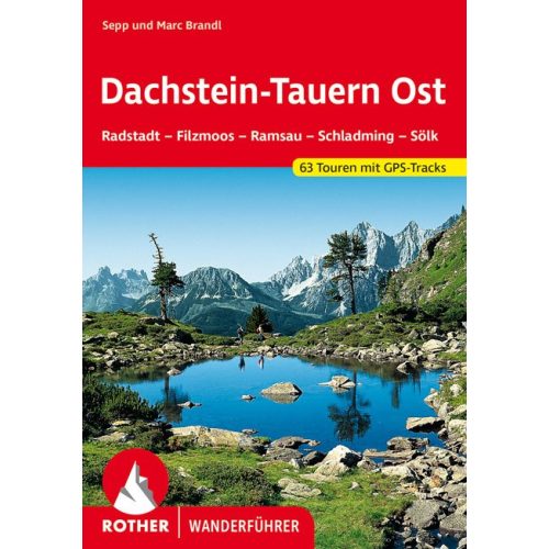 Dachstein -Tauern (kelet), német nyelvű túrakalauz - Rother
