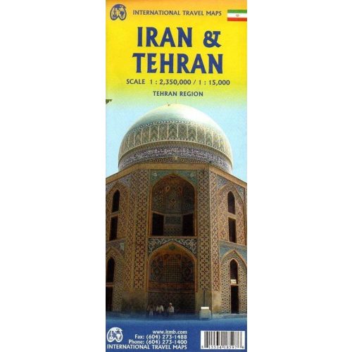 Irán & Teherán térkép - ITM