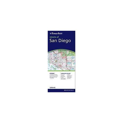 San Diego (Kalifornia) térkép - Rand McNally