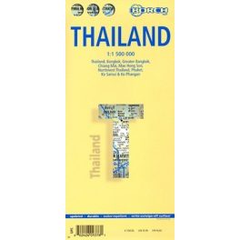 Thaiföld térkép - Borch