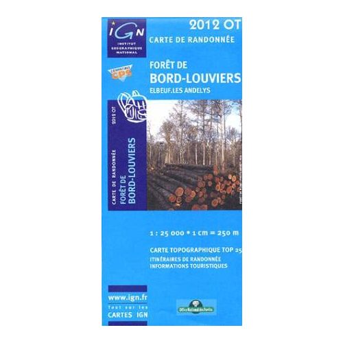 Forêt de Bord / Louviers - IGN 2012OT