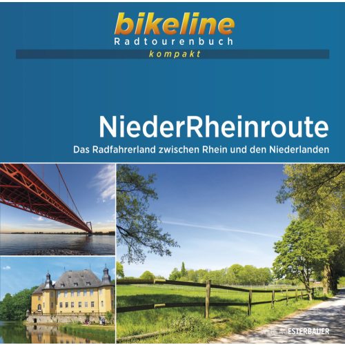 Alsó-Rajna-útvonal, német nyelvű kerékpáros kalauz - Esterbauer