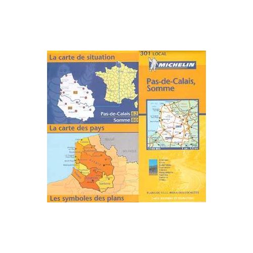 Pas-de Calais / Somme - Michelin 301