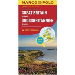Nagy-Britannia, Írország térkép - Marco Polo