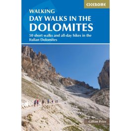   Dolomitok: rövid túrák, angol nyelvű túrakalauz - Cicerone
