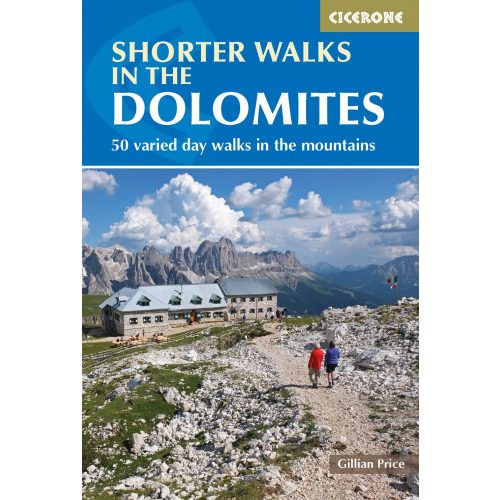 Dolomites: shorter walks, guidebook in English - Cicerone