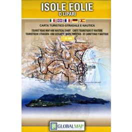 Lipari (Eoli) - szigetek térkép - LAC