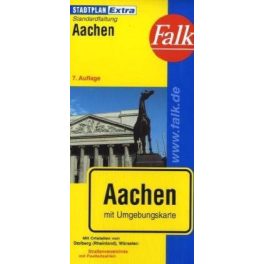 Aachen Extra várostérkép - Falk