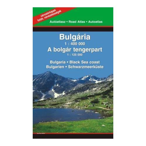 Bulgária autóatlasza - Szarvas & Hibernia