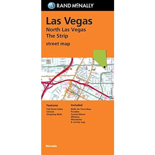 Las Vegas, city map - Rand McNally