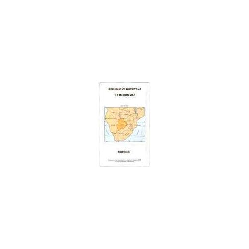 Botswana térkép - Botswana Survey