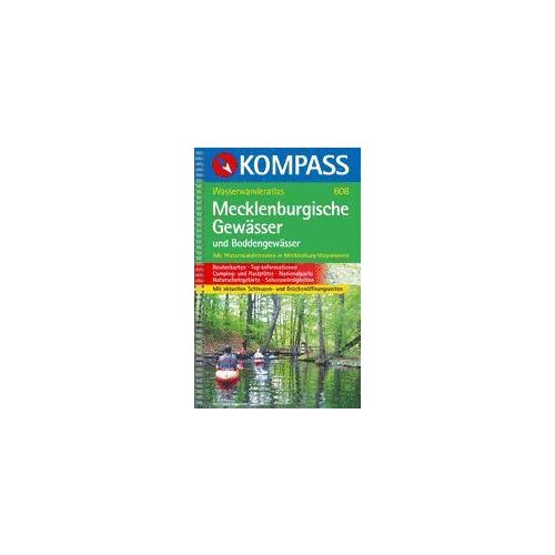 Mecklenburgische Gewässer Wasserwanderatlas - Kompass K 608