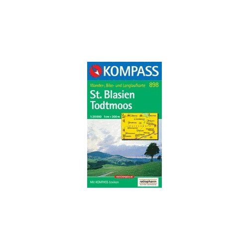 WK 898 St.Blasien - Todtmoos - KOMPASS