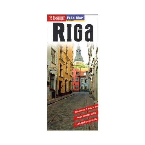 Riga laminált térkép - Insight