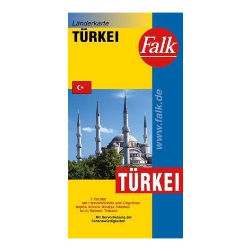 Törökország autótérkép - Falk