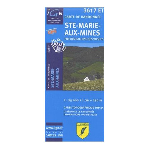 Ste-Marie-aux-Mines - IGN 3617ET